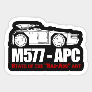 M577-APC State of the Bad Ass Art Sticker